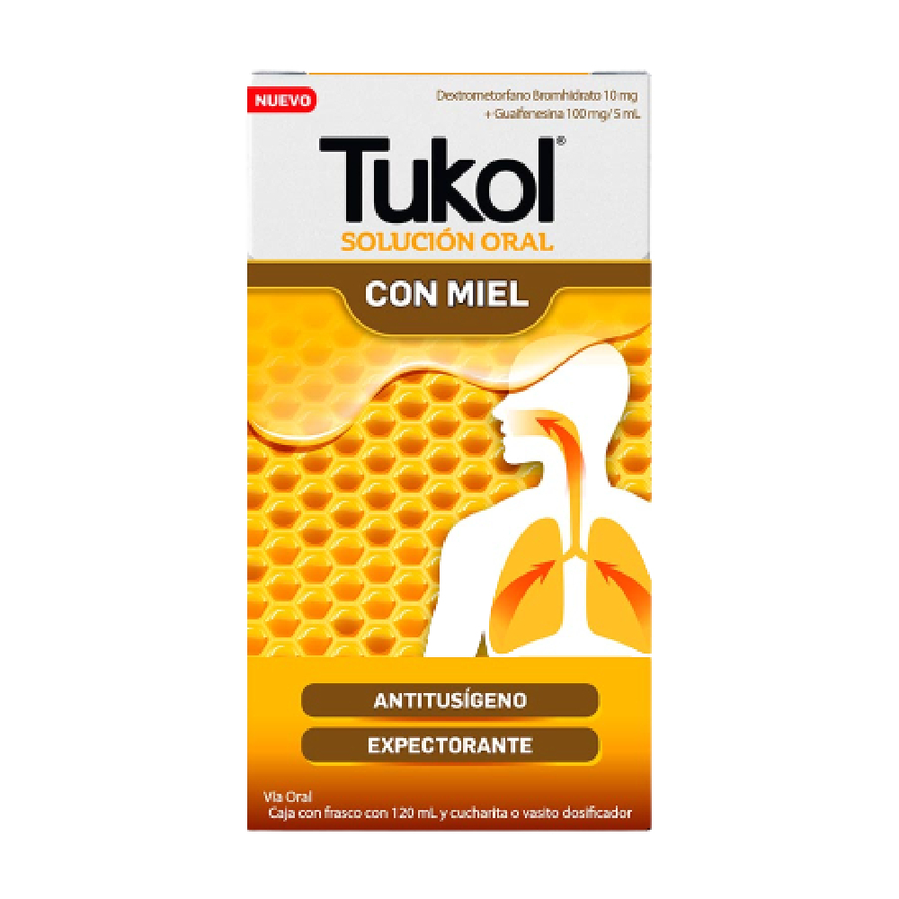 Tukol con Miel Jarabe Solución Oral x 120 ml xx
